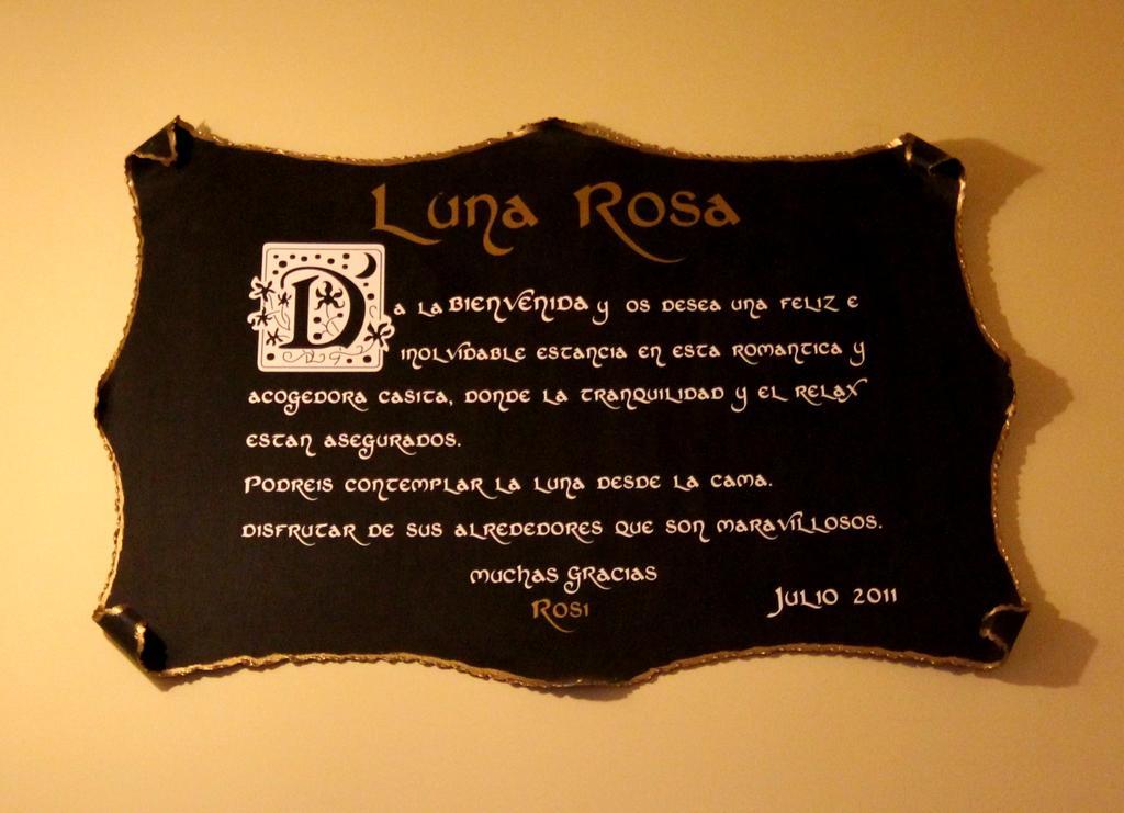 Casa Rural Luna Rosa Lancharejo 외부 사진